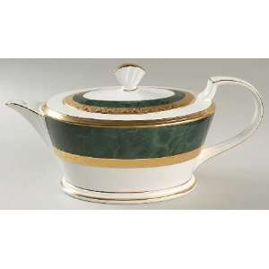  Noritake Fitzgerald Tea Pot & Lid, Fine China Dinnerware 