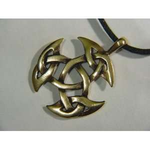   Triad Trinity Knot Celtic Norse Viking Pendant 