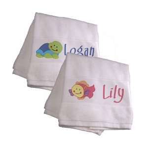 Splish Splash Kids Personalized Beach Towel:  Home 