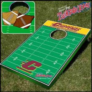  Central Michigan Bean Bag Toss Game: Toys & Games
