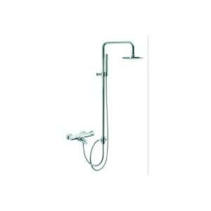   Thermostatic Tub/Shower Mixer With Rainhead and Hand Shower Set S4034