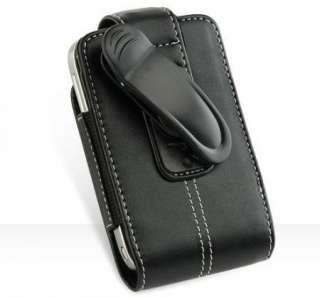 LEATHER Cell Phone POUCH Holster Swivel Belt Clip for AT&T Pantech 