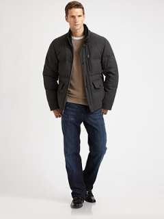 Cole Haan   Flannel Down Jacket    