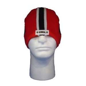  Georgia Knit & Billed Helmet Beanies: Sports & Outdoors