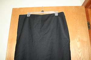 Talbots NWOT black, professional pencil, skirt Size 16 petite  