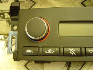 05 10 Chevolet C6 Corvette OEM Heater AC Controls Auto opt CJ2  