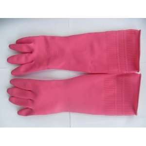    Komax Heavy Duty Latex Rubber Glove (L Size): Home & Kitchen