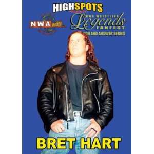 NWA Wrestling Legends Fanfest Q&A Series Bret Hart DVD 
