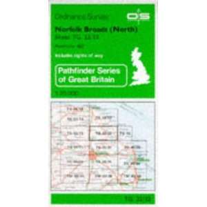  Pathfinder Map 0862 Norfolk Broads (North)   Tg22/32 