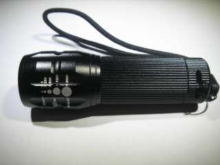 CREE LED Torch Zoomer 1 mode Flashlight Lamp Zoom Focus  
