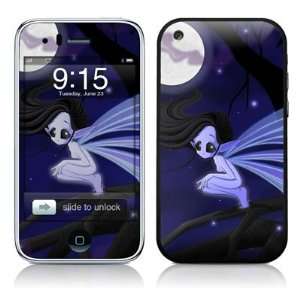 Dark Fairy Design Protector Skin Decal Sticker for Apple 3G iPhone 