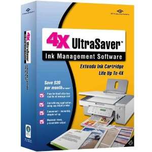 4x UltraSaver Ink Management Software 0814329112920  