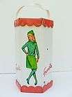 Barbie Francie 1965 Hexagon Shape Vintage Original Doll carrying case 
