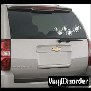  Family Decal Set Turtles Stick People Car or Wall Vinyl 