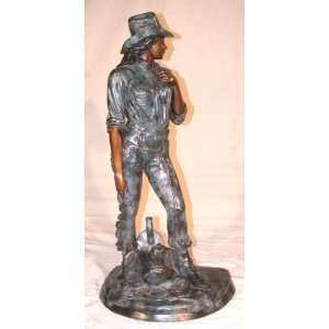 Metropolitan Galleries SRB30303 Cowgirl Bronze: Home 