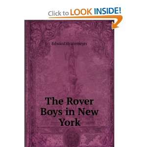  The Rover Boys in New York Edward Stratemeyer Books
