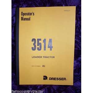   3514 Loader Tractor OEM OEM Owners Manual International 3514 Books