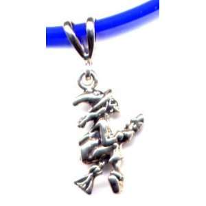  18 Blue Witch Necklace Sterling Silver Jewelry Gift Boxed 