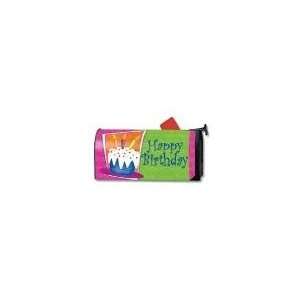    Happy Birthday Magnetic Mailbox Cover Patio, Lawn & Garden