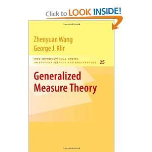  Generalized Measure Theory (IFSR International Series on 