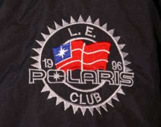 Purple Black POLARIS CLUB 1996 Snowmobile Jacket US L  