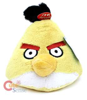 Angry Birds Yellow Bird Plush Doll  8 w/Sound Licensed  