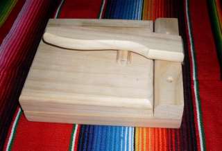 Wooden Tortilla Press, Mexico, Mexican Chapati, Rustic  