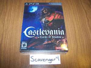 Castlevania Lords of Shadow Limited Edition PS3 LE NEW 083717202127 