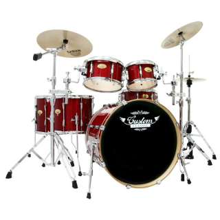 custom classic pro birch hybrid 6 pc drum set b stock