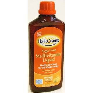 Seven Seas Haliborange Sugar Free Multivitamin Liquid Orange Flavor 8 