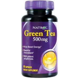  Natrol Energy & Weight Management Green Tea Extract 500 mg 