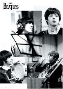 BEATLES ~ A HARD DAYS NIGHT MULTI PORTRAITS POSTER THE  