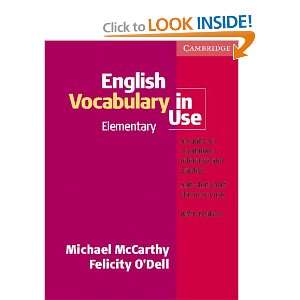  English Vocabulary in Use, elementary, With Answers 