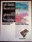1974 yamaha yc 45d combo organ vintage music ad expedited