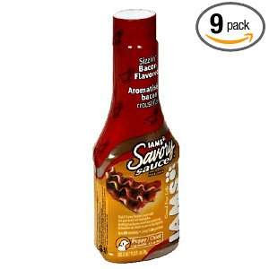 Iams Puppy Savory Sauce Sizzlin Bacon Flavor, 11 Ounce (Pack of 9 