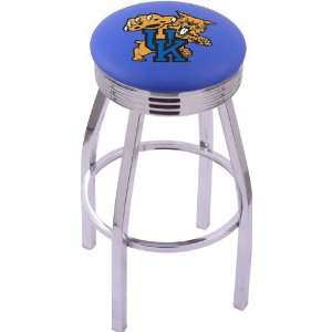  University of Kentucky Steel Stool with 2.5 Ribbed Ring 