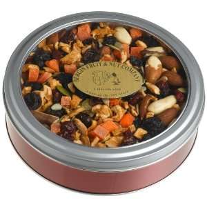 Bergin Nut Company Cranberry Papaya Trail Mix   Small Cranberry Tin 