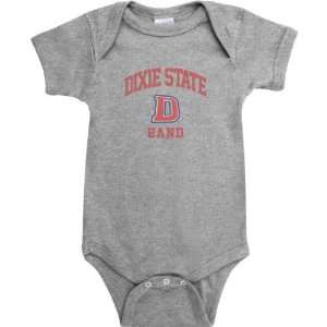  Dixie State Red Storm Sport Grey Varsity Washed Band Arch 