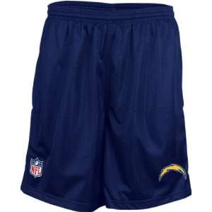  San Diego Chargers Navy Youth Coaches Mesh Shorts: Sports 