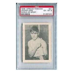  Johnny King 1938 African Tobacco World of Sport Card PSA 6 