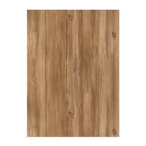   WL5541 Lake Forest Lodge Barnboards Wallpaper, Brown