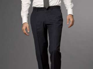 Landisun Custom Made Blue Pinstripe Mens Suit(3PCS) 012  