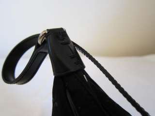 Authentic Louis Vuitton Black Satin Monogram Mini Boulogne! No Reserve 