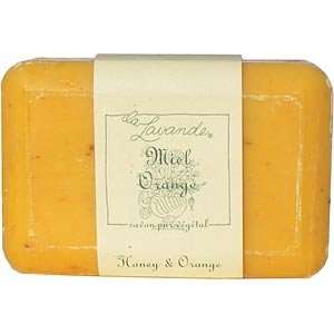  La Lavande Broyee Soap   Honey Orange   200gm Beauty