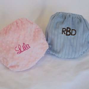  Personalized Chenille Diaper Cover: Baby