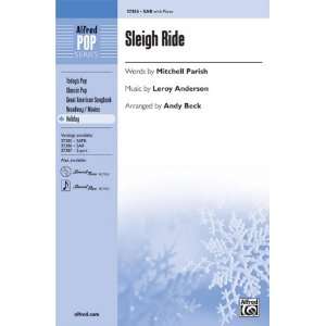 Sleigh Ride   Sheet Music SAB   (Andy Beck, Choral Octavo SAB): music 