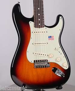 Fender American Vintage 62 Stratocaster 3 Tone Sunburst Strat Electric 