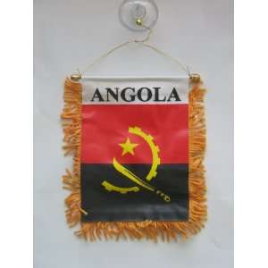 Angola   Window Hanging Flag Automotive