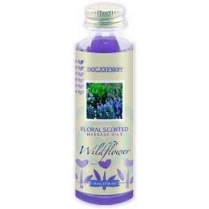  Floral Scented Massage Oil 4 oz: Wild Flower: Health 
