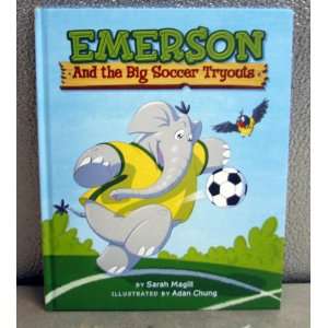   Books BOK1181 Emerson and The Big Soccer Tryouts Book 